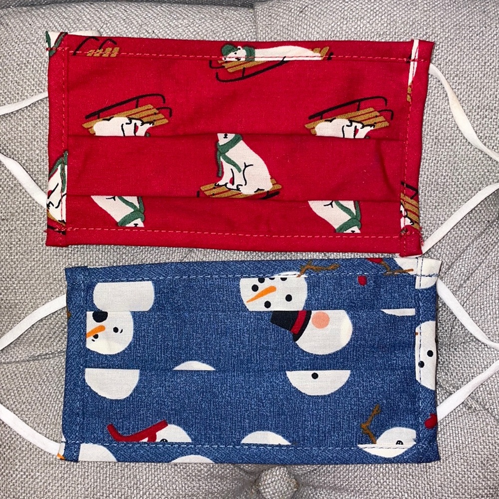 Kids holiday mask set